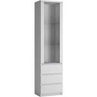 Vitrine Fribo Alpinweiß Spanplatte B/H/T: ca. 50x200x40 cm Vitrine Fribo Alpinweiß Spanplatte B/H/T: ca. 50x200x40 cm von XXXL