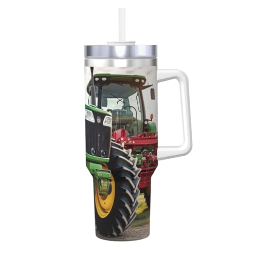 Ersatzteile für landwirtschaftliche Maschinen, 1,2 l, Eisbully mit Griff, wiederverwendbarer Isolierbecher für kalte und heiße Getränke von POCUK