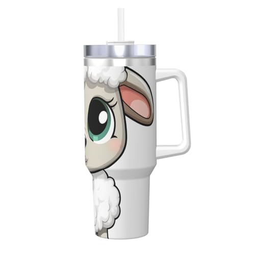 POCUK Lamb Ice Bully mit Griff, wiederverwendbar, isoliert, für kalte und heiße Getränke, 1,2 l POCUK Lamb Ice Bully mit Griff, wiederverwendbar, isoliert, für kalte und heiße Getränke, 1,2 l von POCUK