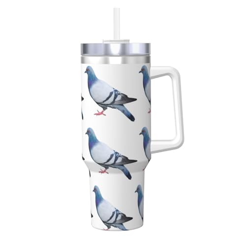 Pigeon Ice Bully mit Griff, wiederverwendbar, isoliert, für kalte und heiße Getränke, 1,2 l Pigeon Ice Bully mit Griff, wiederverwendbar, isoliert, für kalte und heiße Getränke, 1,2 l von POCUK