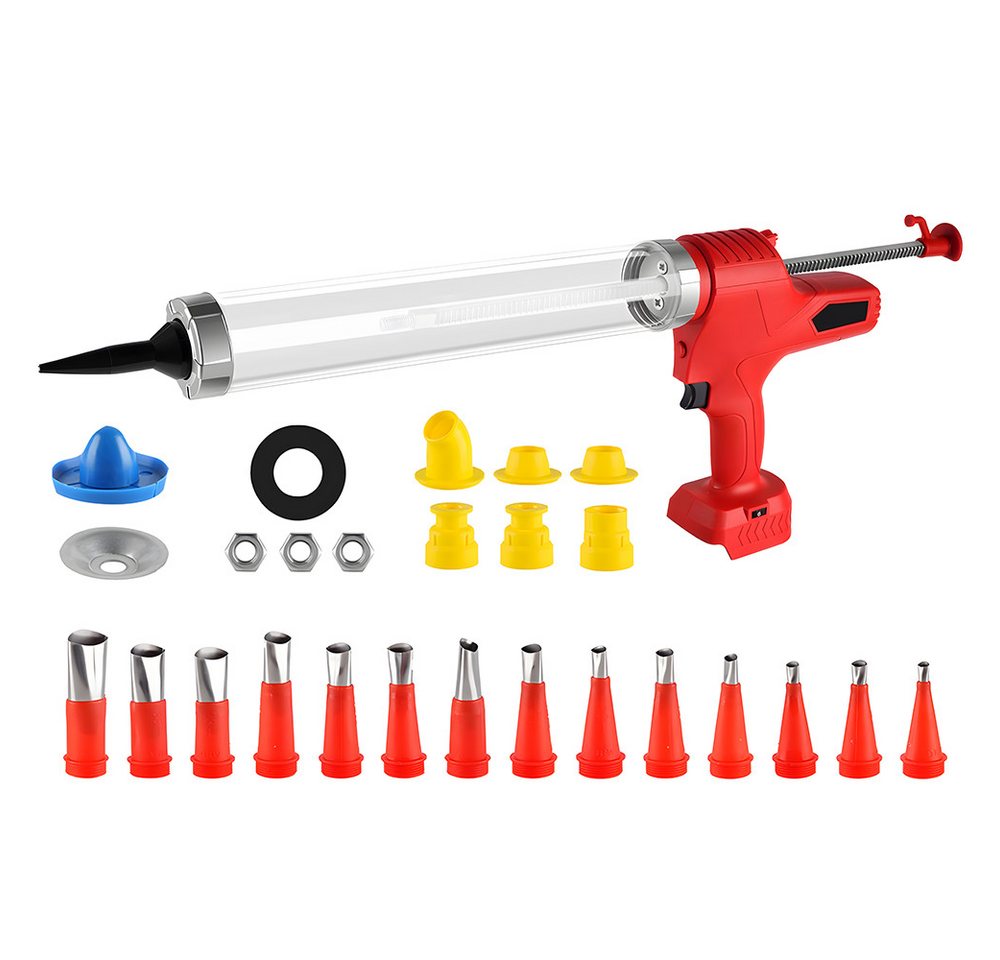 PODOFO Akku-Kartuschenpistole Elektrische Silikonpistole Akku-Kartuschenpistole 6-fach verstellbar, Maximale Schubkraft: 5000 N Batterien nicht im Lieferumfang enthalten PODOFO Akku-Kartuschenpistole Elektrische Silikonpistole Akku-Kartuschenpistole 6-fach verstellbar, Maximale Schubkraft: 5000 N Batterien nicht im Lieferumfang enthalten von PODOFO