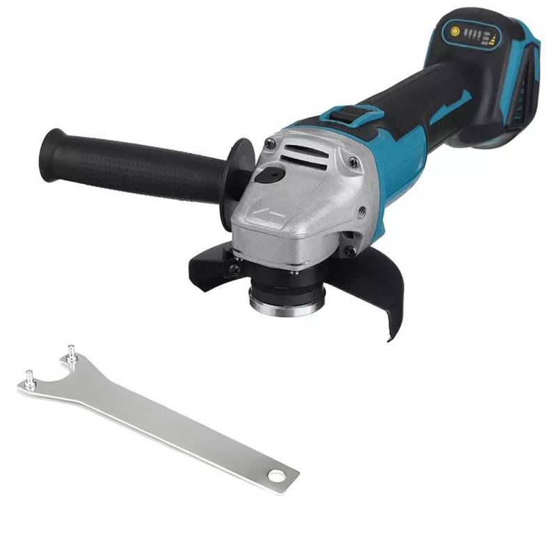 PODOFO Akku-Winkelschleifer Winkelschleifer 125 mm Elektrischer Winkelschleifer und Polierwerkzeug, max. 10000 U/min, max. 10000 U/min, ohne Akku und Ladegerät PODOFO Akku-Winkelschleifer Winkelschleifer 125 mm Elektrischer Winkelschleifer und Polierwerkzeug, max. 10000 U/min, max. 10000 U/min, ohne Akku und Ladegerät von PODOFO