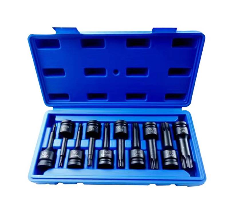 PODOFO Bit-Set Bit-Set 10tlg T-Nut-Bit Integrierter T-förmiger Bit, 10-St., 10tlg von PODOFO