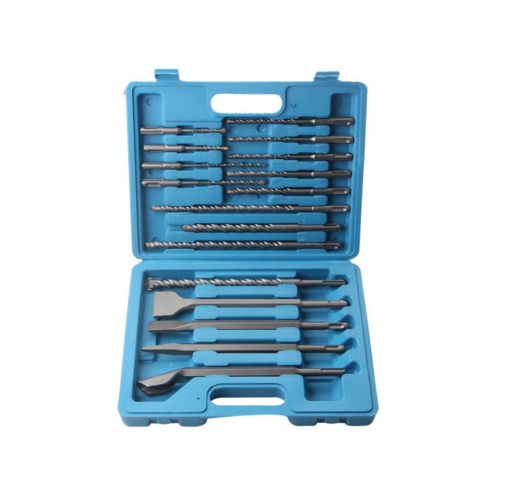 PODOFO Bohrer- und Meißelsatz Bohrer Meißel Set SDS 17tlg, (13-tlg) von PODOFO