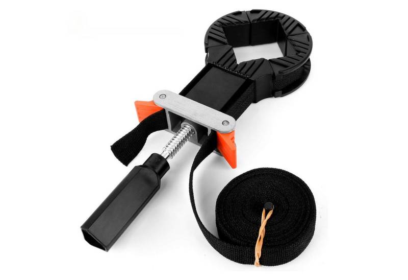 PODOFO Klemmen Multifunktionale Gürtelklemmwerkzeuge Polygonaler Clip 90 Grad, (1-St), Mit 4 Meter langem Nylongurt von PODOFO