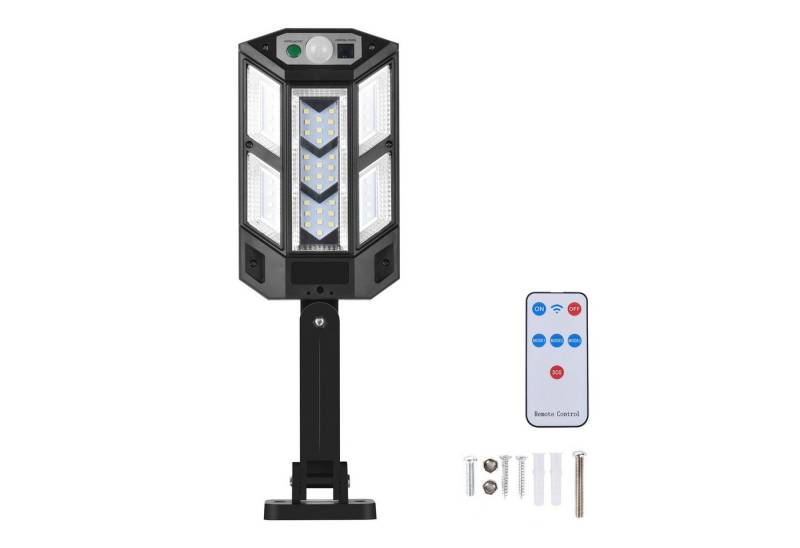 PODOFO LED Solarleuchte Solar Straßenlaterne mit Fernbedienung und Bewegungssensor, 3 Modi, LED von PODOFO
