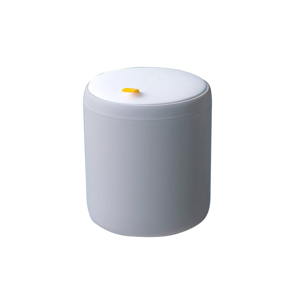 PODOFO Mülleimer Abfallbehälter mit Druckdeckel Mini-Abfallbehälter Mülltonne von PODOFO