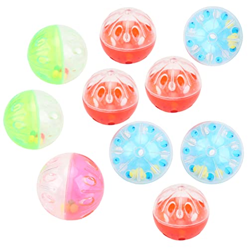 Bird Chew Toy Ball - Plastik -Safe -Bissspielzeug, farbenfrohes Design mit Schallherstellung, praktische kleine Löcher zum Aufhängen und Greifen, Papageientraining und Bird Chew Toy Ball - Plastik -Safe -Bissspielzeug, farbenfrohes Design mit Schallherstellung, praktische kleine Löcher zum Aufhängen und Greifen, Papageientraining und von PODSJD
