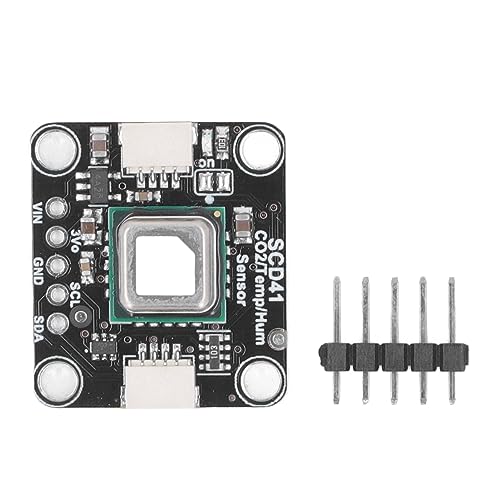 CO2 Sensor Modul CO2 - Detektor - Präzise Kalibrierung, Temperatur & Luftfeuchtigkeit Messung, Für Zuhause & Büro, 400-2000ppm, Kompaktes Design von PODSJD