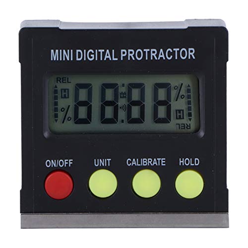 Digital Magnetwinkel -Finder - Tragbarer Neigungsmessgerät, Magnetbefestigung, absolute und relative Modi, großes LCD -Display, Kalibrierungstaste, ABS -Edelstahl, kompaktes Design Digital Magnetwinkel -Finder - Tragbarer Neigungsmessgerät, Magnetbefestigung, absolute und relative Modi, großes LCD -Display, Kalibrierungstaste, ABS -Edelstahl, kompaktes Design von PODSJD