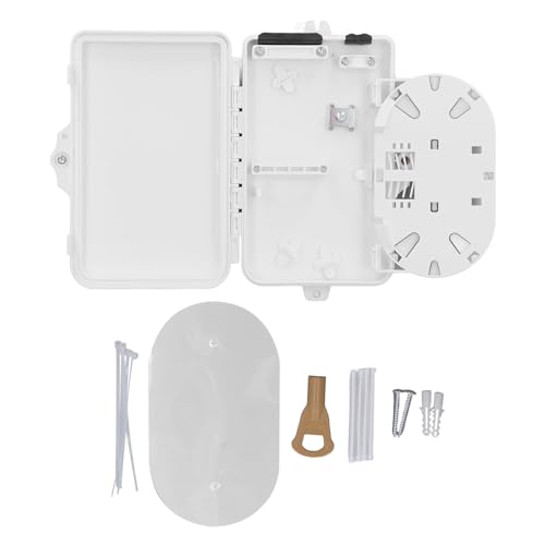 Fiber Verteilerbox 4 Kern IP65 wasserdicht Wandmontage Fiber Optik Terminal Box für Innen und Außen Fiber Verteilerbox 4 Kern IP65 wasserdicht Wandmontage Fiber Optik Terminal Box für Innen und Außen von PODSJD