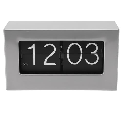 Flip Clock Lametric Time Klappuhr 70mm schwarz, Retro Sturmuhr mit klarer Anzeige - langlebiger Edelstahl, einfache Zeitverstellung, passend für Büro & Wohnzimmer Flip Clock Lametric Time Klappuhr 70mm schwarz, Retro Sturmuhr mit klarer Anzeige - langlebiger Edelstahl, einfache Zeitverstellung, passend für Büro & Wohnzimmer von PODSJD