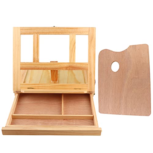 Holzanzeige Staffelei Ständer, einstellbare 5 Level, faltbares leichter tragbares - haltbares Holzmaterial, Multi -Zweck -Unterstützung für Kunstwerkfotos, ideal für die Holzanzeige Staffelei Ständer, einstellbare 5 Level, faltbares leichter tragbares - haltbares Holzmaterial, Multi -Zweck -Unterstützung für Kunstwerkfotos, ideal für die von PODSJD