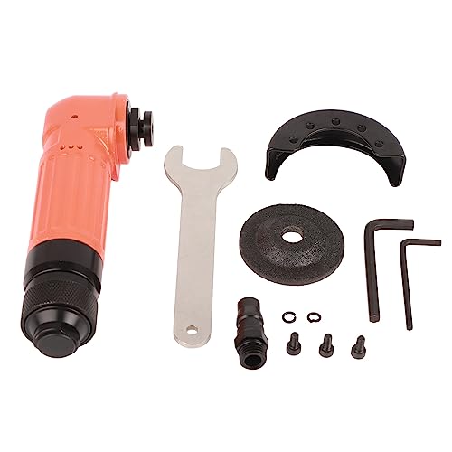 KFZ Druckluft Winkelschleifer, 2in Exzenterschleifer, 15000RPM, Aluminiumlegierung - Hohe Effizienz, ergonomisches Design, für Karosserie- & Metallbearbeitung von PODSJD