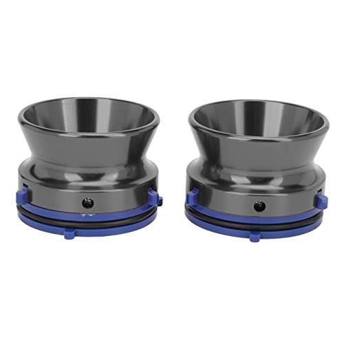 NAB Hub Adapter 10 Zoll Polierter Aluminiumgriff Stabile Konstruktion Für Revox Akai Teac Tonbandgeräte (Grau) von PODSJD