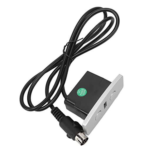 PODSJD Elektrischer Sofa -Handcontroller - 2 Fernbedienung, USB -Ladeanschluss, langlebiges ABS -Material, einfacher Betrieb für elektrische Liege und Hebsstühle, Schwarz von PODSJD
