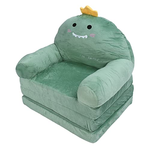 PODSJD Faltbares Kindersofa, weiches Plüschmaterial, Reißverschlussdesign - Bequeme Sitzgelegenheiten und Schlafen, einfach zu Falten und zu reinigen, ideal für Kinderzimmer und (Type 2) von PODSJD