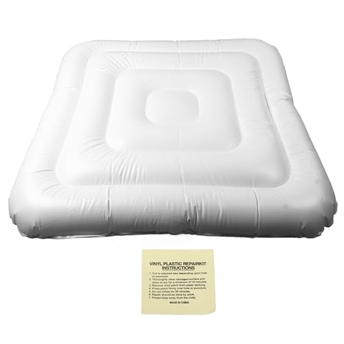 PODSJD Inflatable Hot Tub Cover 5.3ft Square, PVC Material, Insulated Energy Saving Badebottich Abdeckung Cosyspa - Schnelle Aufblasbarkeit, Gute Isolierung, Für Innen - und Außenberei PODSJD Inflatable Hot Tub Cover 5.3ft Square, PVC Material, Insulated Energy Saving Badebottich Abdeckung Cosyspa - Schnelle Aufblasbarkeit, Gute Isolierung, Für Innen - und Außenberei von PODSJD