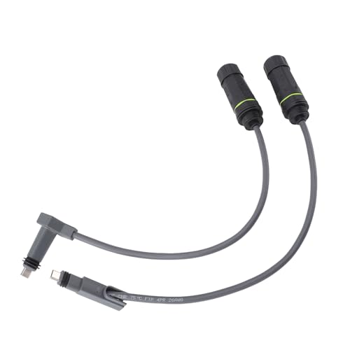 PODSJD SPX Stecker auf RJ45 Adapter 1200Mbps 2er Set wetterfester Ethernet Kabelstecker für Dishy und Router Satelliten PODSJD SPX Stecker auf RJ45 Adapter 1200Mbps 2er Set wetterfester Ethernet Kabelstecker für Dishy und Router Satelliten von PODSJD