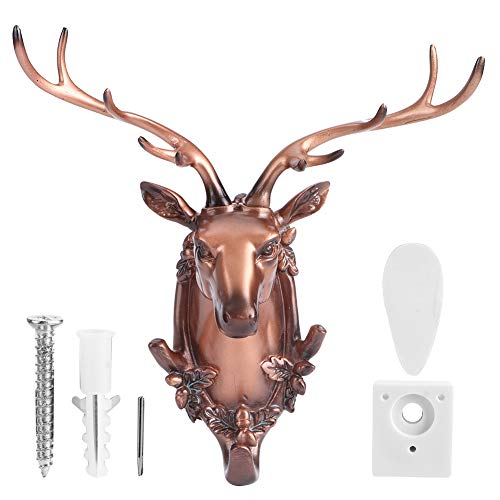 PODSJD Tierform Wall Haken Rack - stilvoller Harz -Mantel -Handtuchschlüsselhalter, vielseitige Installation, langlebiger Öko - freundliches Material, Heimatbad Küchenschlafzimmer, ative (type 2) von PODSJD