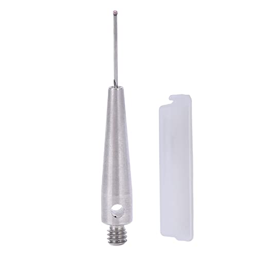 Probe Stylus Messgerät - Gerade Linienführung, Keramikstab langlebig, Wolframcarbid steif & rot verschleißfest, Präzisionsmessung, M2 Gewinde 20mm Länge, 0,5mm Kugel von PODSJD