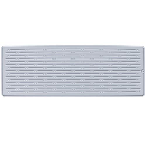Silikon -Abflussmatte - Premiummaterial, Schnellflächenoberflächenstruktur, Multi -Verwendung -Trocknungs- und Wärme -Topf -Matte, weiches Roll -up -Design für Küche und (type 3) von PODSJD