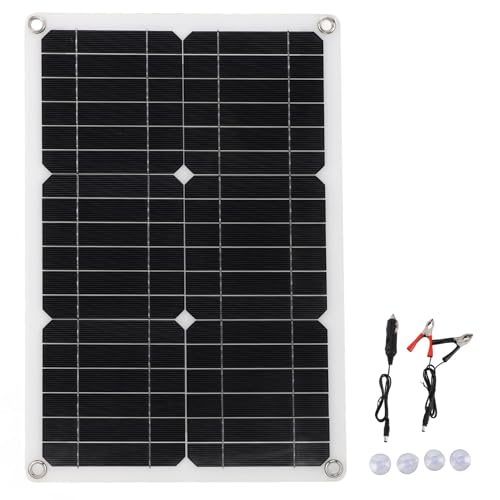 Solarpanel 20W monokristalline, halbflexible, 18 -V -Tragbare - hohe Effizienzstrom, Wetterdesign, ideal für RV -Fahrzeug im Freien im Freien Solarpanel 20W monokristalline, halbflexible, 18 -V -Tragbare - hohe Effizienzstrom, Wetterdesign, ideal für RV -Fahrzeug im Freien im Freien von PODSJD