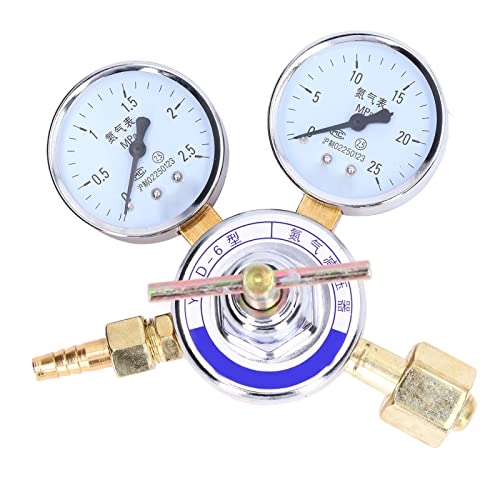 Stickstoffregler -Gauge -Kit, Messingkonstruktion, 40 nm³ / h Durchflussrate, 15 mPa Max -Druck - Leck - Versiegelung, stabile Druckregelung, Kratzwahl, Bidirektional von PODSJD
