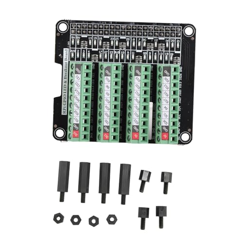 Terminal Block Board mit LED Anzeige 3.3V 3A Intuitives GPIO Überwachungssystem für RPi A+3A+B+2B 3B 3B+4B Terminal Block Board mit LED Anzeige 3.3V 3A Intuitives GPIO Überwachungssystem für RPi A+3A+B+2B 3B 3B+4B von PODSJD
