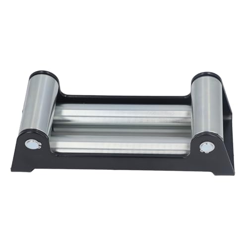 Umlenkrolle Seilwinde 12000LB 4 Rollen Stahl und Eisen - stabile Seilführung, korrosionsbeständig, vielseitig einsetzbar für Draht - und Kunststoffseil von PODSJD