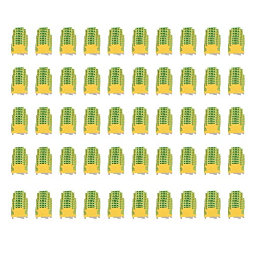 Universeller Erdungsanschluss, Kupferzintzinnplatt, 50 PCs Set - Ausgezeichnete Leitfähigkeit, Guss, einfache Installation für elektrische Verbindungen von PODSJD