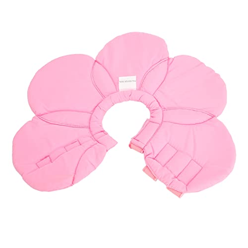 Verstellbarer Haustierkegelkragen - Weichschwamm Recovery -Kragen, Wundschutz vor dem Kauen, leichtes bequemes Design, Sonnenblumenform für Katzenhunde, einfach auf dem Haken l (Type 3) von PODSJD