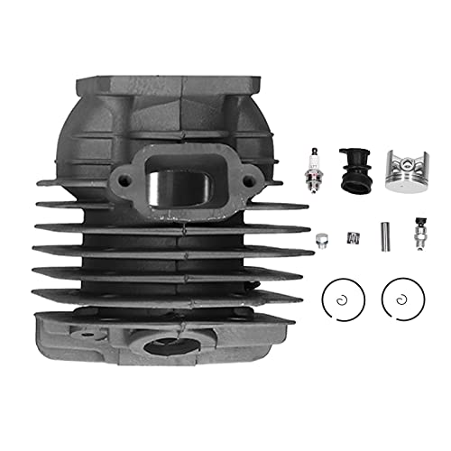 PODSJD Zylinder Kit, Hochsilizium Aluminiumlegierung, Ersatz für MS340 034AV 036 - Hohe Wärmeleitfähigkeit, Robust und Leicht, Für Motorsägen Reparatur von PODSJD