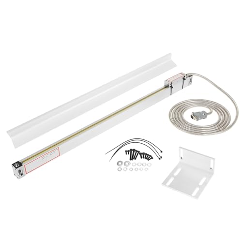anbaumessschieber digital 400mm, JC800 Linearmaßstab, hochpräzise, stabil, wasserdicht - schnelles, genaues Messsystem für Drehmaschinen, vertikale CNC - Wegmessung von PODSJD