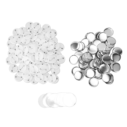 hello world100 Sets Pin Back Button Teile Rundform Metall Rückenteil DIY Leere Button Badge Teile Set für Kleidung Rucksäcke 32mm/1.3in hello world100 Sets Pin Back Button Teile Rundform Metall Rückenteil DIY Leere Button Badge Teile Set für Kleidung Rucksäcke 32mm/1.3in von PODSJD