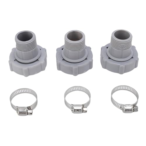 POENVFPO 1,5 -Zoll -Wasserrohradapter, P6A1420 Pool Drain -Stecker ABS mit P6D1420 für Pools, Langlebige und Einfache Installation, Verbessert die Wasserqualität POENVFPO 1,5 -Zoll -Wasserrohradapter, P6A1420 Pool Drain -Stecker ABS mit P6D1420 für Pools, Langlebige und Einfache Installation, Verbessert die Wasserqualität von POENVFPO