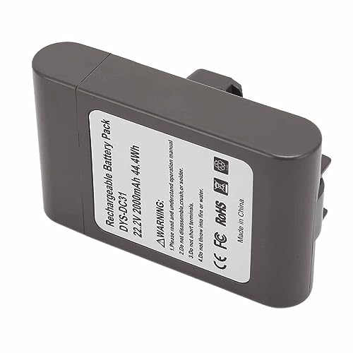 POENVFPO 2000mAh -Batterie -Austausch für DC31 DC34 DC35 Vakuumreiniger, Stabiles Netzteil für die Putzbegeisterte Vom Typ A POENVFPO 2000mAh -Batterie -Austausch für DC31 DC34 DC35 Vakuumreiniger, Stabiles Netzteil für die Putzbegeisterte Vom Typ A von POENVFPO