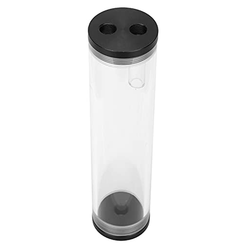 POENVFPO Acrylzylindrisch-Kühltank 3-Loch G1/4 Thread Reservoir Computer Cooler Advanced Production Technology für Gaming-Setup POENVFPO Acrylzylindrisch-Kühltank 3-Loch G1/4 Thread Reservoir Computer Cooler Advanced Production Technology für Gaming-Setup von POENVFPO