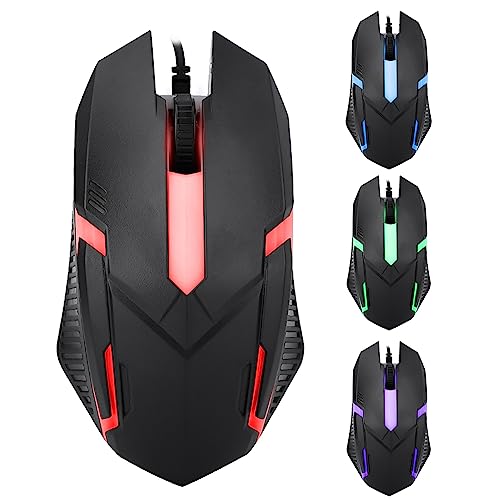 POENVFPO Backlight Wired Gamer Mouse für Office Notebook USB -Maus Geeignet für WindowsXP/Vista/7/10 Geeignet POENVFPO Backlight Wired Gamer Mouse für Office Notebook USB -Maus Geeignet für WindowsXP/Vista/7/10 Geeignet von POENVFPO
