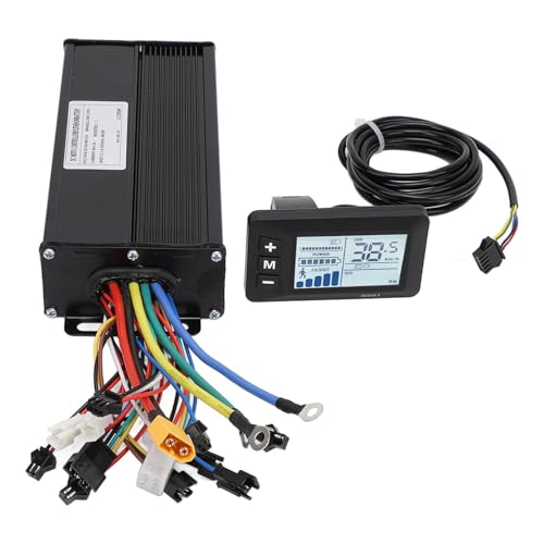 POENVFPO Electric Conversion Kit, 36 V 48 V 52 V 40A Bürstenloser Motor Controller mit S900 LCD -Display für Elektrofahrrad, Roller, Mountainbike Reparaturersatz von POENVFPO
