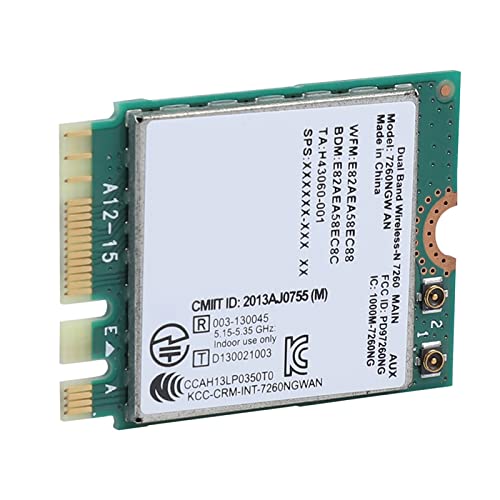 POENVFPO Für 7260NGW, eine 4,0 -Draht -Doppelband Netzwerkkarte Für Shenzhou, 300 Mbit/S WLAN Karte Für Amateur Musikliebhaber POENVFPO Für 7260NGW, eine 4,0 -Draht -Doppelband Netzwerkkarte Für Shenzhou, 300 Mbit/S WLAN Karte Für Amateur Musikliebhaber von POENVFPO