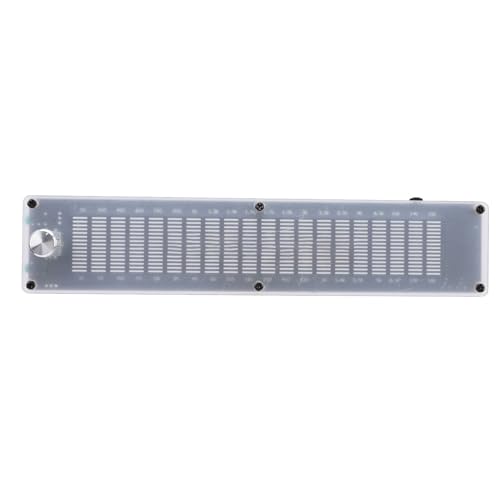 POENVFPO Music Spectrum Equalizer Dual Channel 15 Band LCD -Indikator -Leuchten Soundanalysator für Professionelle Audiobehandlung von POENVFPO