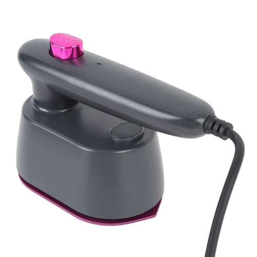POENVFPO Tragbarer Handheld Dampf Iron Travel Dampfeisenmaschine Handheld -Kleidungsdampfer mit 120 Ml Wassergefäß 1,5 M Kabel für Wohnheimreisegeschäft (GREY) von POENVFPO