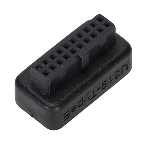 POENVFPO USB 3.0 20pin Zum Typ -C -Motherboardadapter Compact Design Einfache Installation USB3.1 Übertragung für Alle Mainboard Schnittstellen PVC Material (PH73S) von POENVFPO