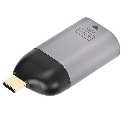 POENVFPO Wired Ethernet -Adapter Keine Unterstützung für den Treiber 10/100/1000 Mbit/s Übertragungsrate Péléphones Mobile Aluminium Tablets Legierung (#1) von POENVFPO