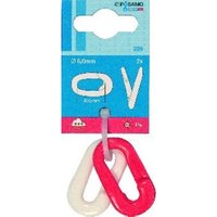 PÖSAMO Kunststoff Notglieder(SB) rot/weiß 6,0mm a 2 Stk. von PÖSAMO