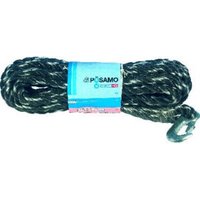 PÖSAMO PP-Seil gedr. schw/weiß 14,0mmx10m Docke m.Hacken von PÖSAMO