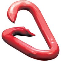 PÖSAMO Stahl Notglieder lackiert rot 5,0mm von PÖSAMO