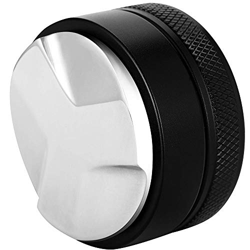 POEFT Coffee Leveler Verteiler, Coffee Distributor(58mm Ø),Kaffeeverteiler,Barista Coffee Distributor Tool 58mm, Leveler höhenverstellbar, Espresso Distributor von POFET