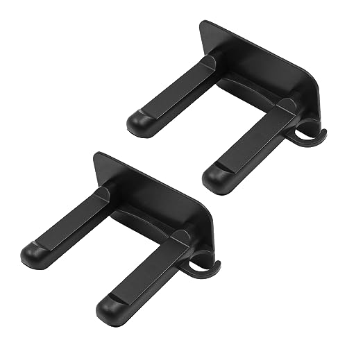POFET 2PCS Haartrockner Halterung ohne Bohren, Praktische Wandhalterung für Föhn, Fönhalterständer für Badezimmer Universelle Halterung für die meisten Haartrockner von POFET